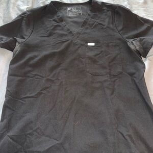 Figs Black Catarina One Pocket Scrub Top